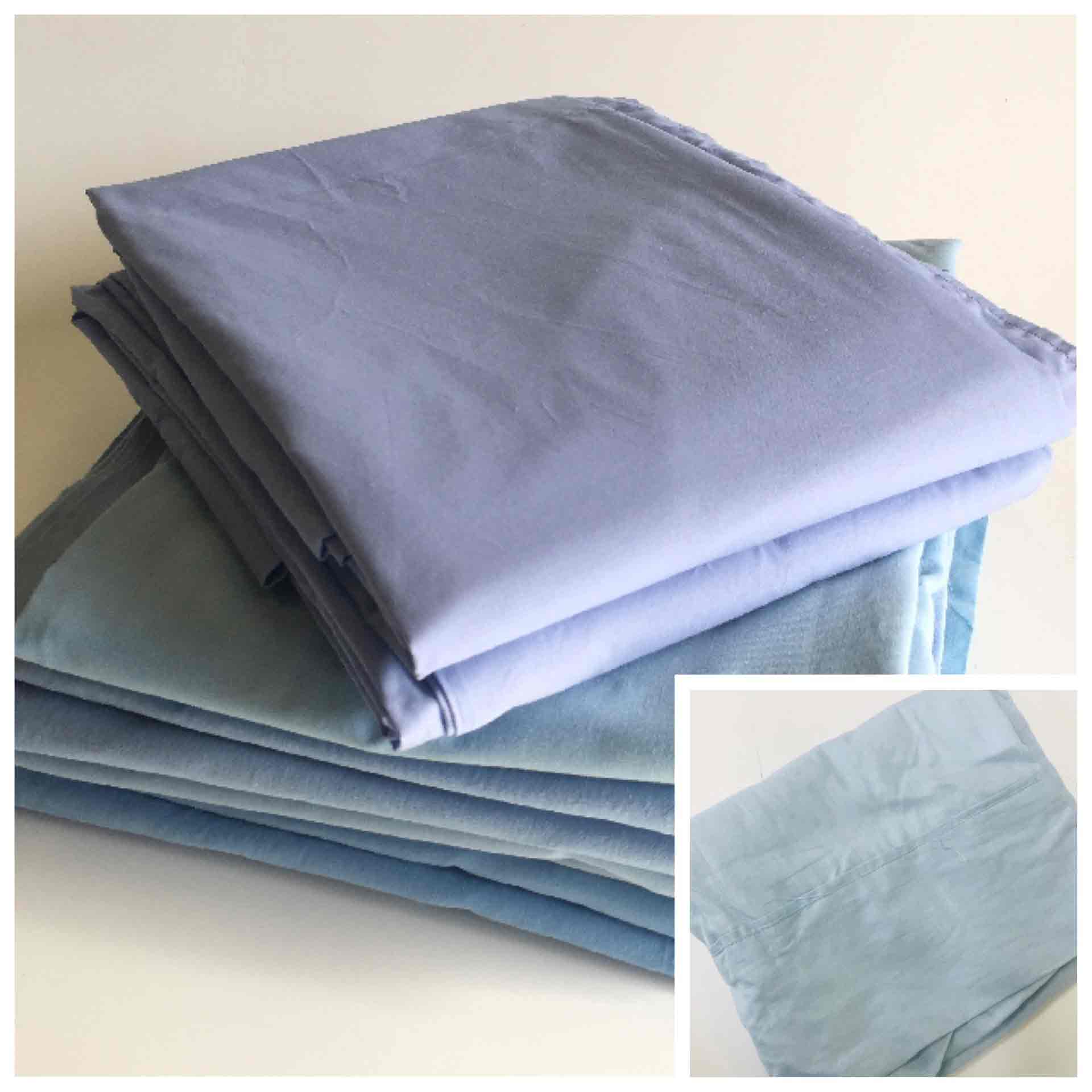 HOSPITAL LINEN, Sheet - Blue / HOS0046 - Pillowcase - Blue